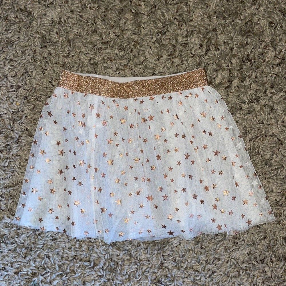 Kids Tutu - Rose Gold & White